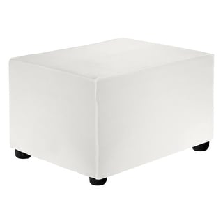 Stretch Foot Stool Cover Rectangular Square Foot Stool Slipcover