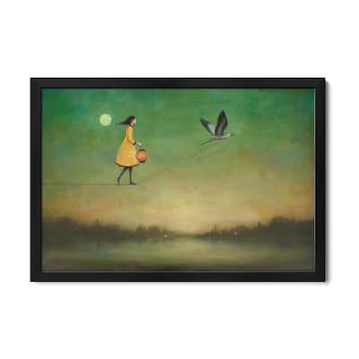 Blue Moon Expedition Premium Framed Poster by Duy Huynh