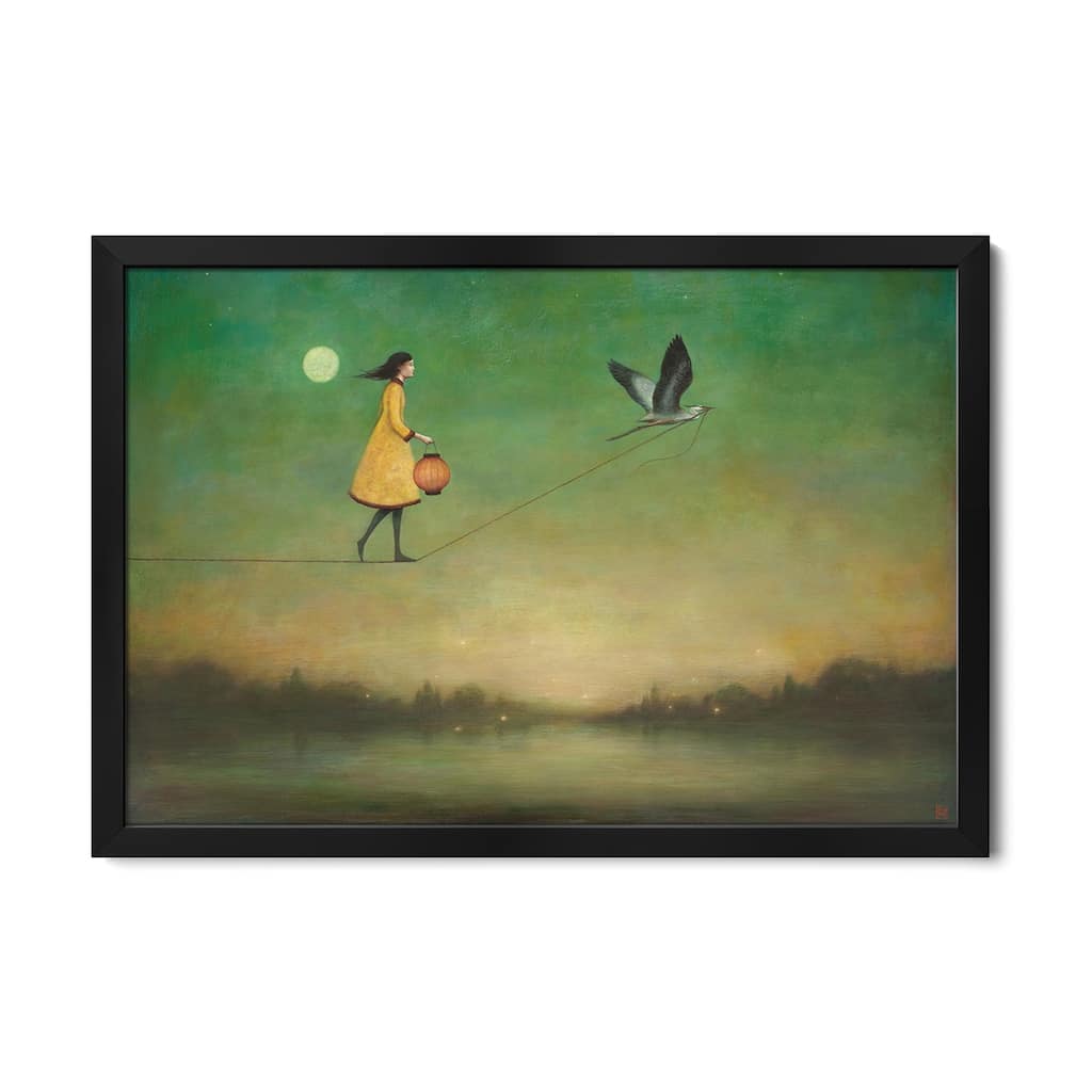 Blue Moon Expedition Premium Framed Poster by Duy Huynh