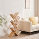 preview thumbnail 2 of 9, Rattan Tree Bookshelf 6-Tier Freestanding Bookcase for Living Room