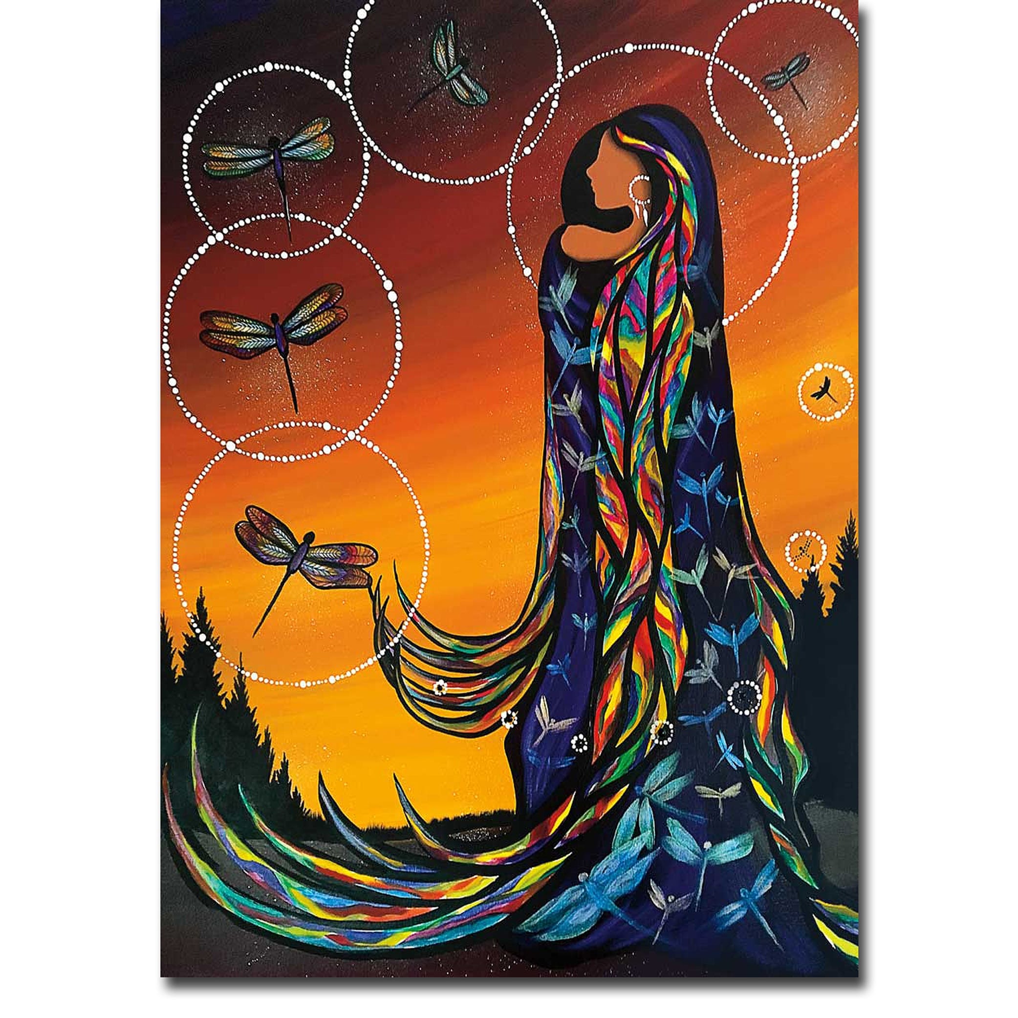 Transformation by Betty Albert Gallery Wrapped Canvas Giclee Art (36 in x 24 in)