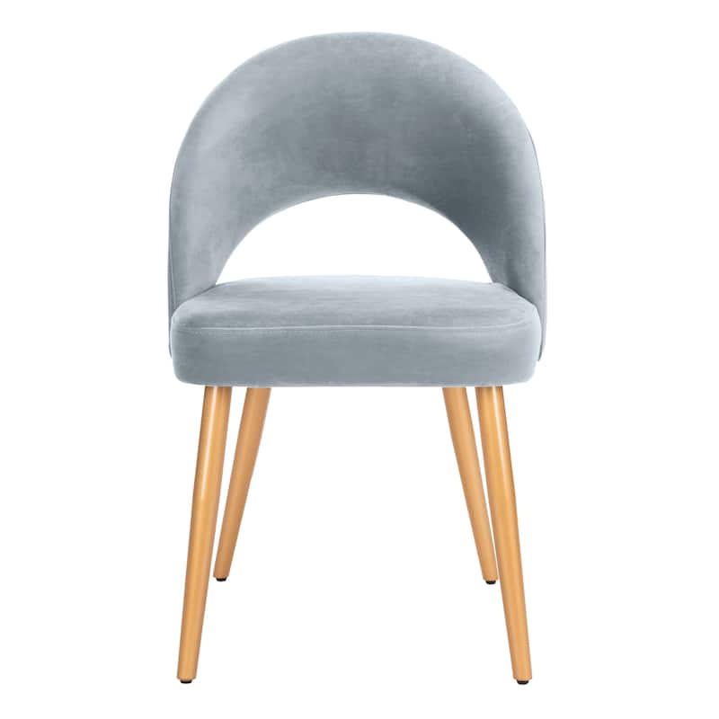SAFAVIEH Reva Retro Dusty Rose/ Gold Chair (Set of 2) - 21.3" x 24.3" x 31.8" - 21Wx24Dx32H