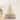 4-Light Bohemian Beige Jute Woven Wood Beads Empire Chandelier