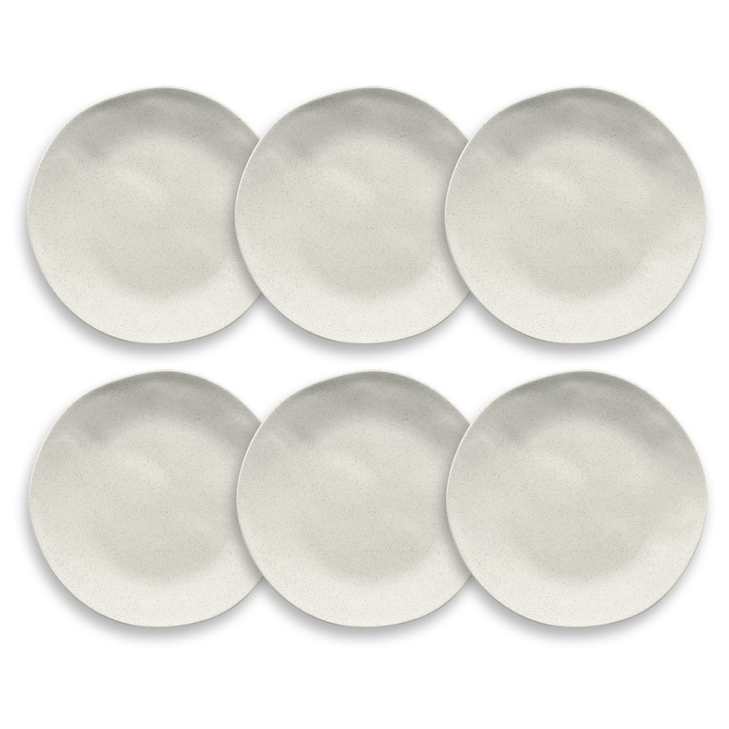 Abode Homewares by TarHong Organic Wheat PP Salad Plate, 8.5", Set of 6