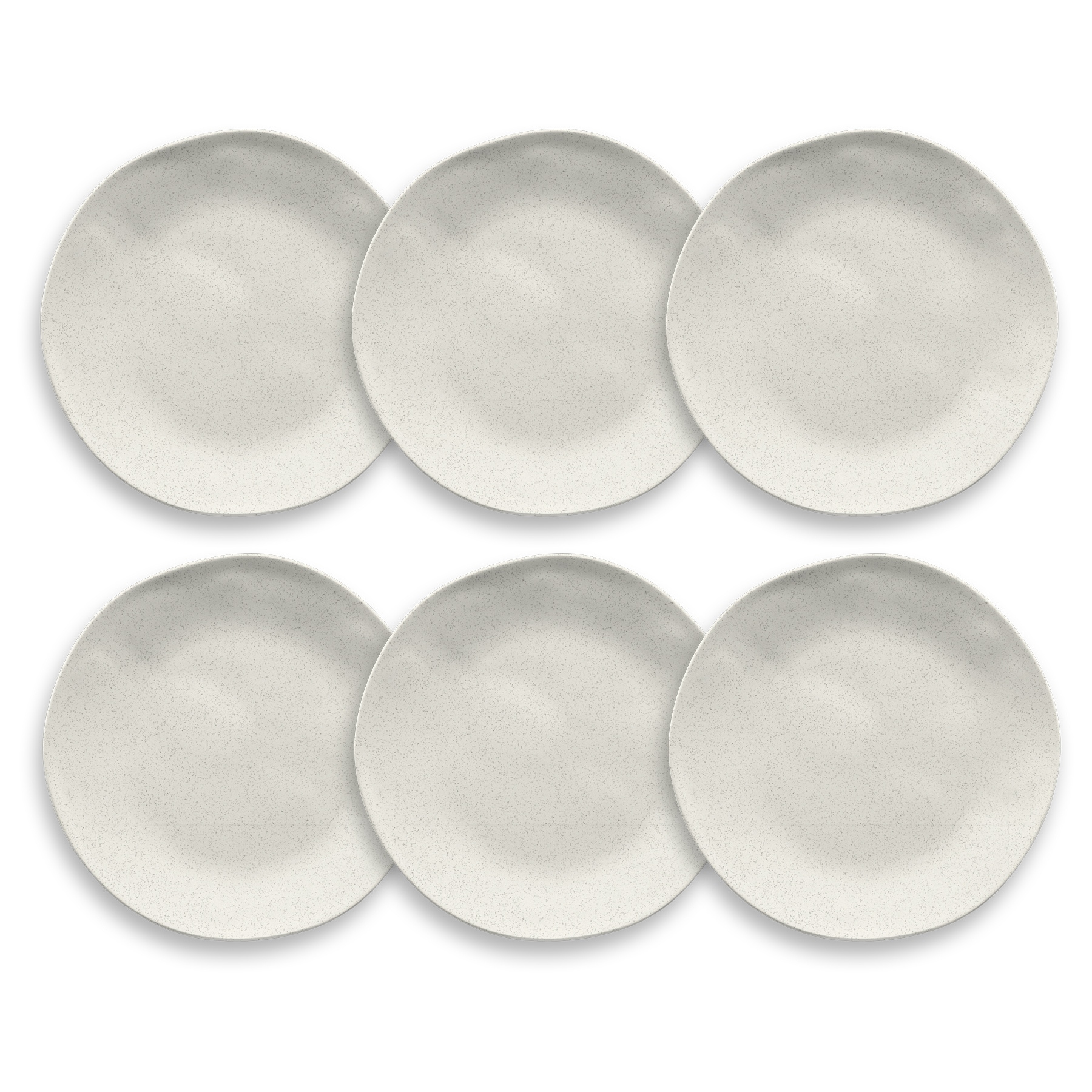 Abode Homewares Organic Wheat Straw Salad Plate - 8.6" - Set of 6