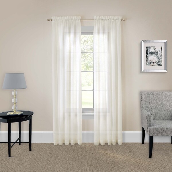 voile curtain panel
