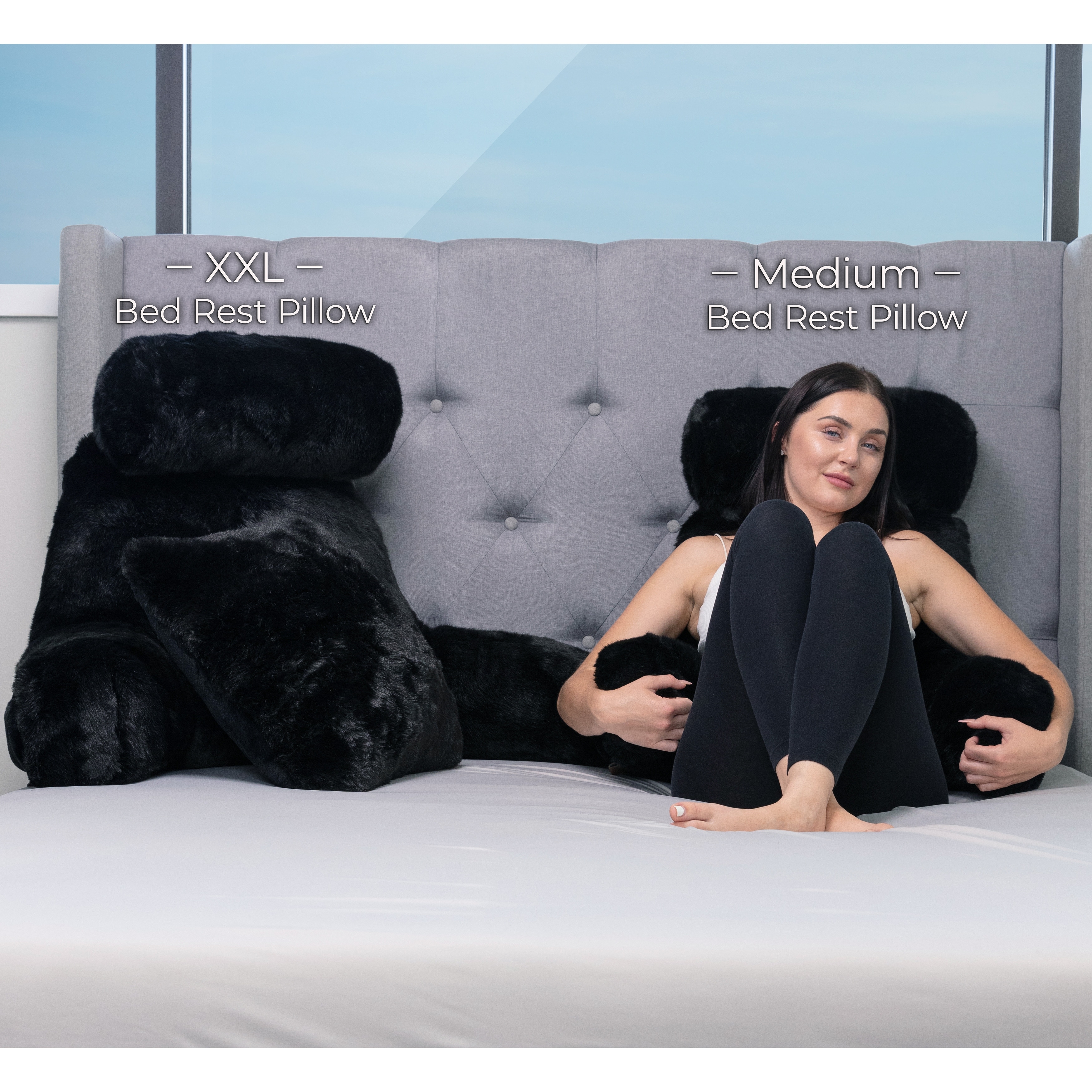 Black husband pillow sales