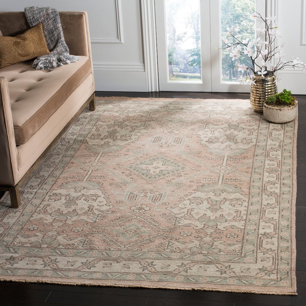 SAFAVIEH Couture Handmade Sivas Martrud Traditional Oriental Wool Rug