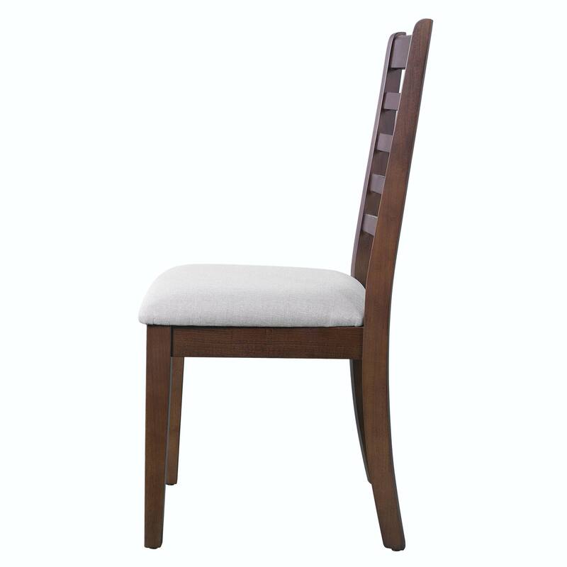 60-78" Expandable Dining Table Set - Rubberwood Legs