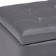 preview thumbnail 48 of 128, WYNDENHALL Essex 34-in. Wide Rectangular Storage Ottoman