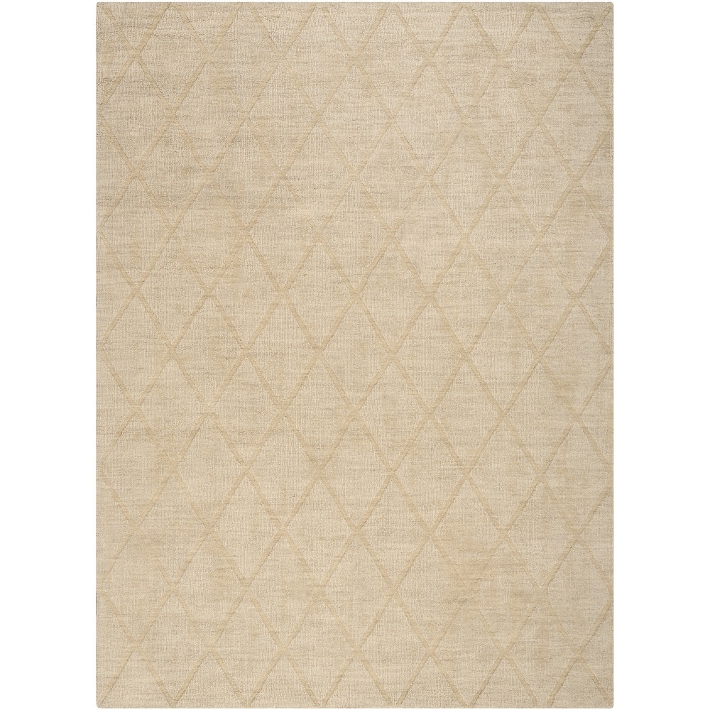 Nourison Wool Haven Indoor only Diamond Wool Area Rug
