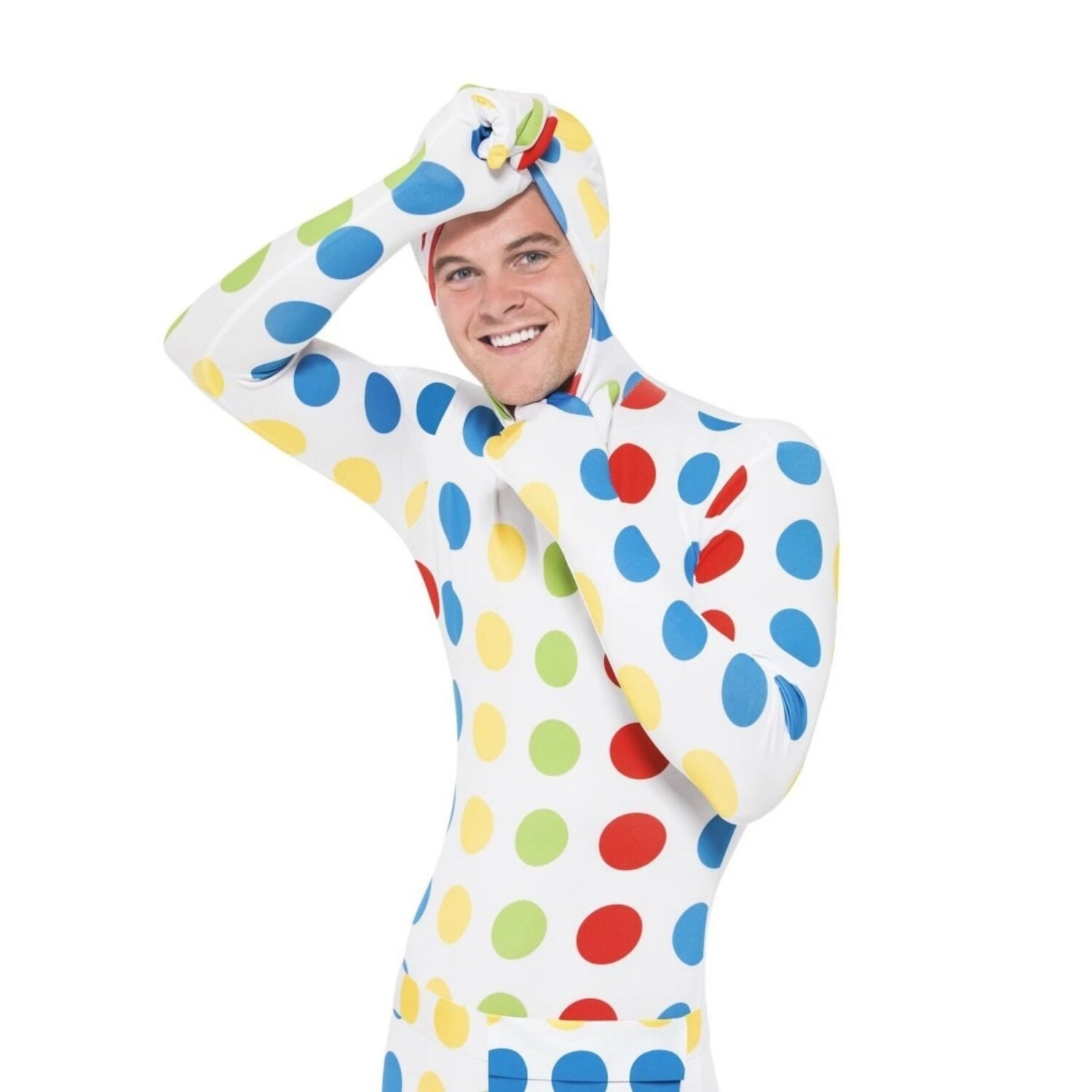 Shop 49 Red And Green Men Medium Size Twister Second Skin