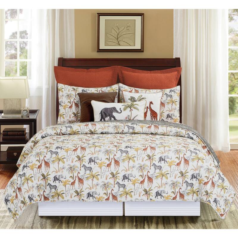 Serengeti Cotton Quilt Set