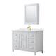 Option White, Gold Trim, Giotto Quartz Top