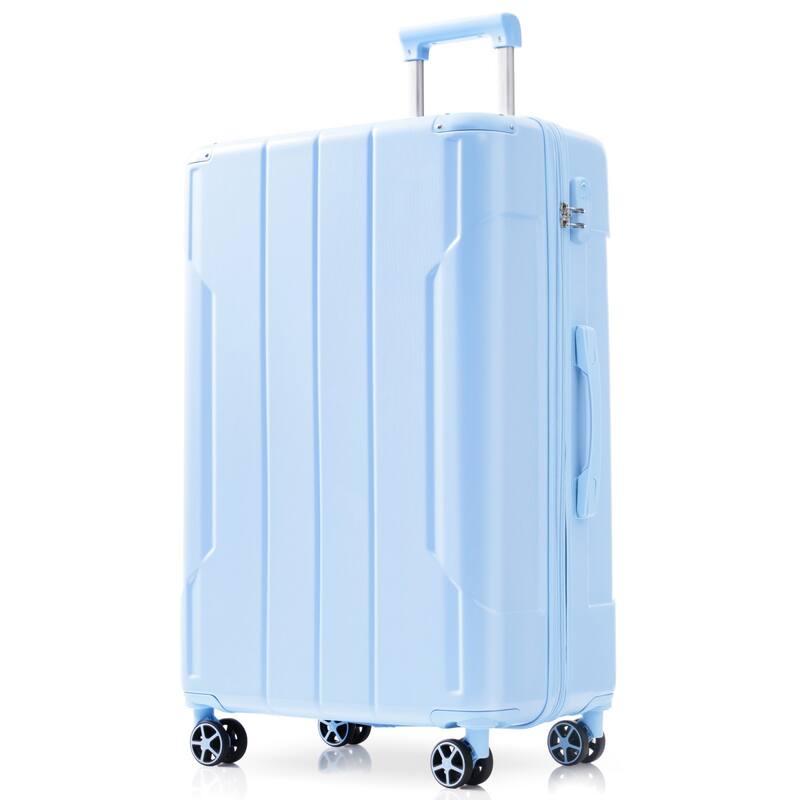 Luggage Sets 3 Piece, Hard shell ABS Lightweight Durable Suitcases with Double Spinner Wheels 20/24/28 Inch