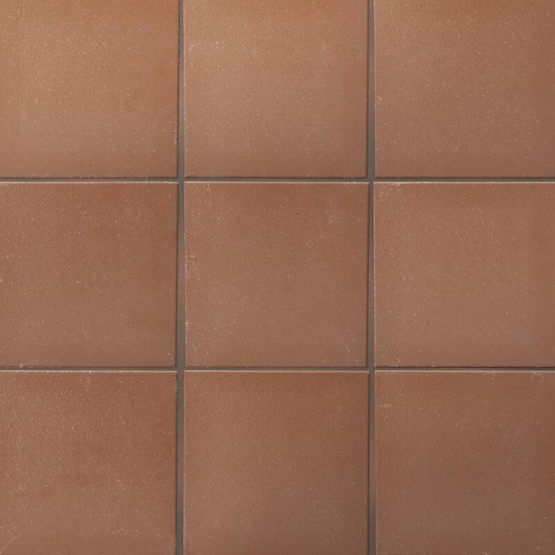 Merola Tile Lincoln Quarry Mayflower Red 7-5/8" x 7-5/8" Ceramic Floor and Wall Tile