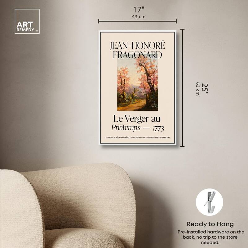 Springtime in Art Canvas by Art Remedy