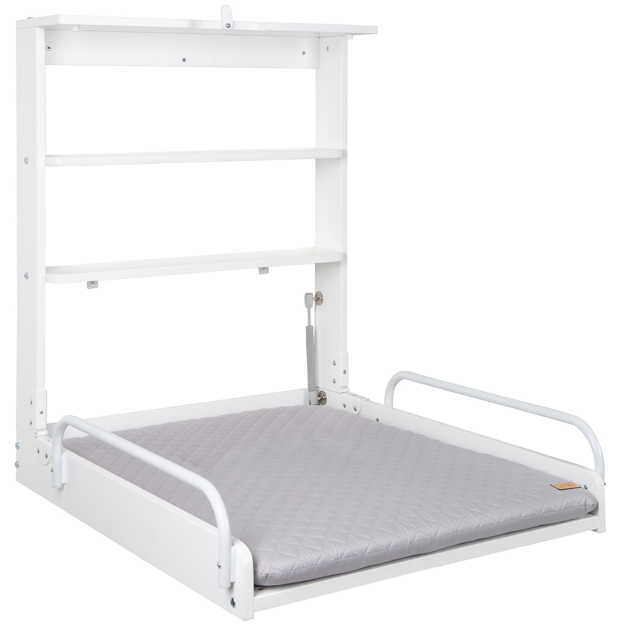 Wall mounted fold down changing table discount