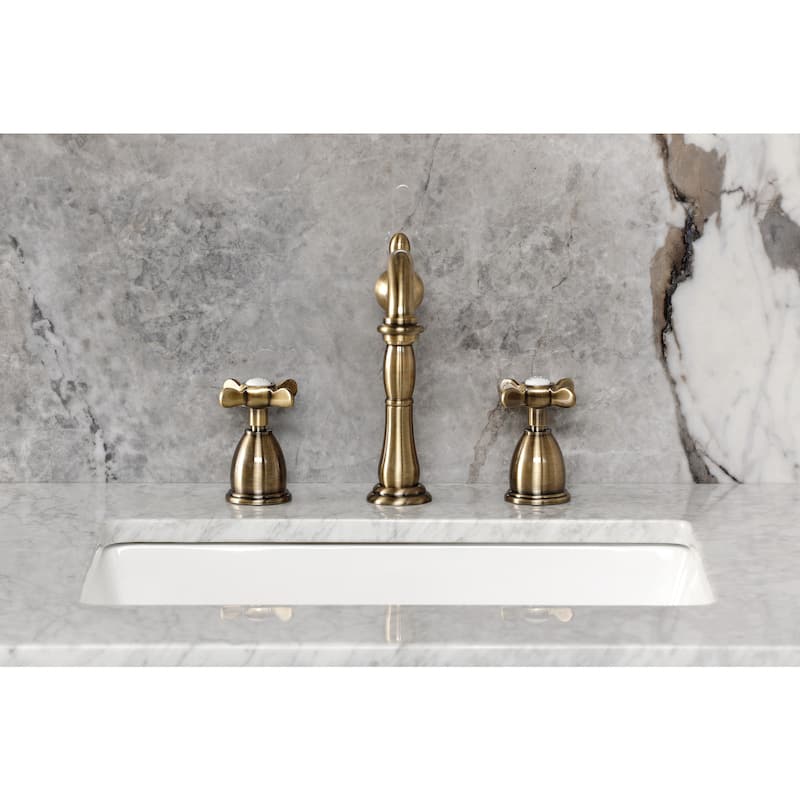 Kingston Brass KB197.BEX Essex 1.2 GPM Widespread Bathroom Faucet with