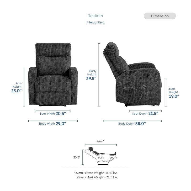 Oliver Manual Recliner