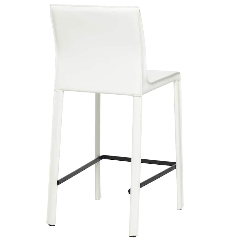 STAN Modern Leather Counter Stool