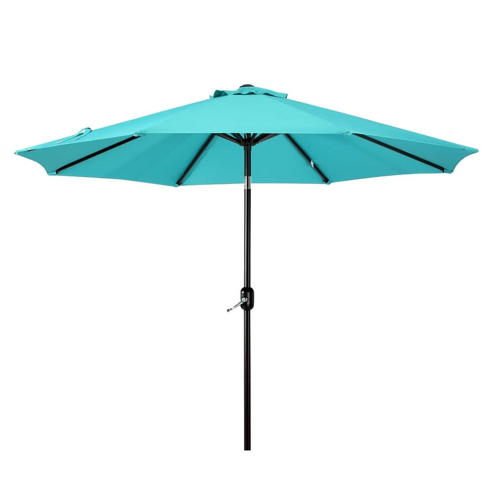 Holme 9-foot Steel Market Patio Umbrella with Tilt-and-Crank