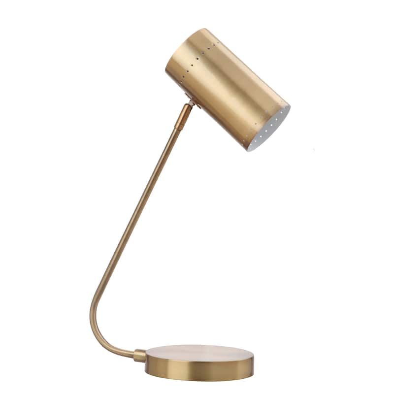 SAFAVIEH Lighting 23-inch Contemporary Crane Task LED Table Lamp.