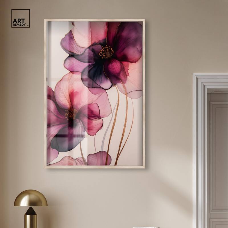 Velvet Verse III Shadowbox by Art Remedy