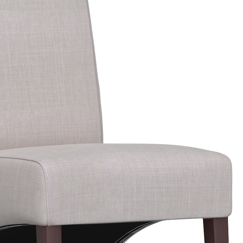WYNDENHALL Franklin Transitional Deluxe Parson Dining Chair (Set of 2) - 17.7"w x 19.7"d x 40.2"h