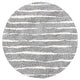 preview thumbnail 28 of 70, SAFAVIEH Venus Shag Moeidur 1.75-inch Thick Rug 5'3" Round - Grey/Ivory - Round