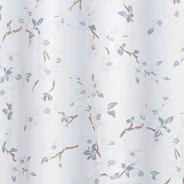 Laura Ashley Steel Iona 70x72 PEVA Shower Curtain Bed Bath & Beyond