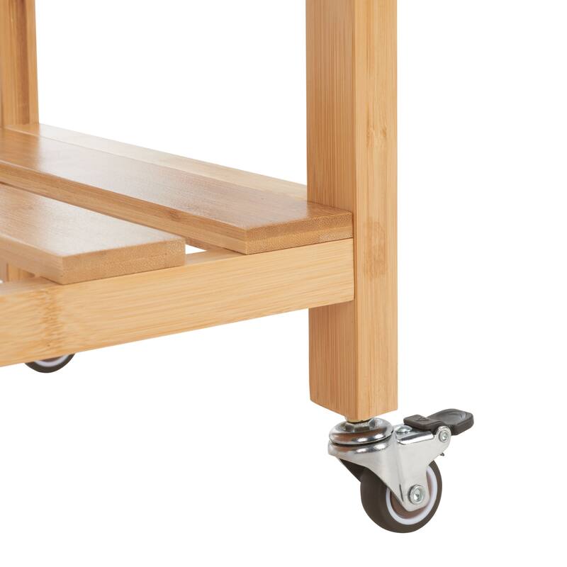 SAFAVIEH Evette Corteau Kitchen Cart - 19" W x 13" D x 30" H - 19Wx13Dx31H