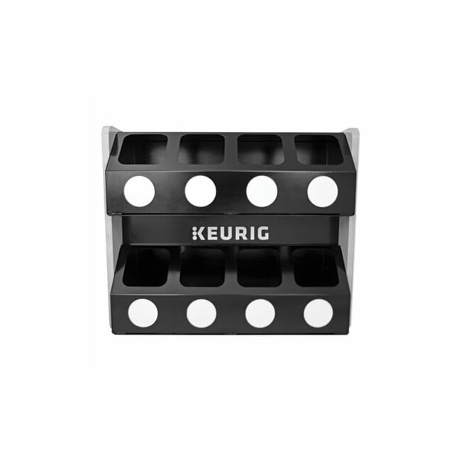 Keurig® Premium K-Cup Pod Storage Rack 8-Sleeve, 16 X 21 X 18, Black 7662 - 1 Each