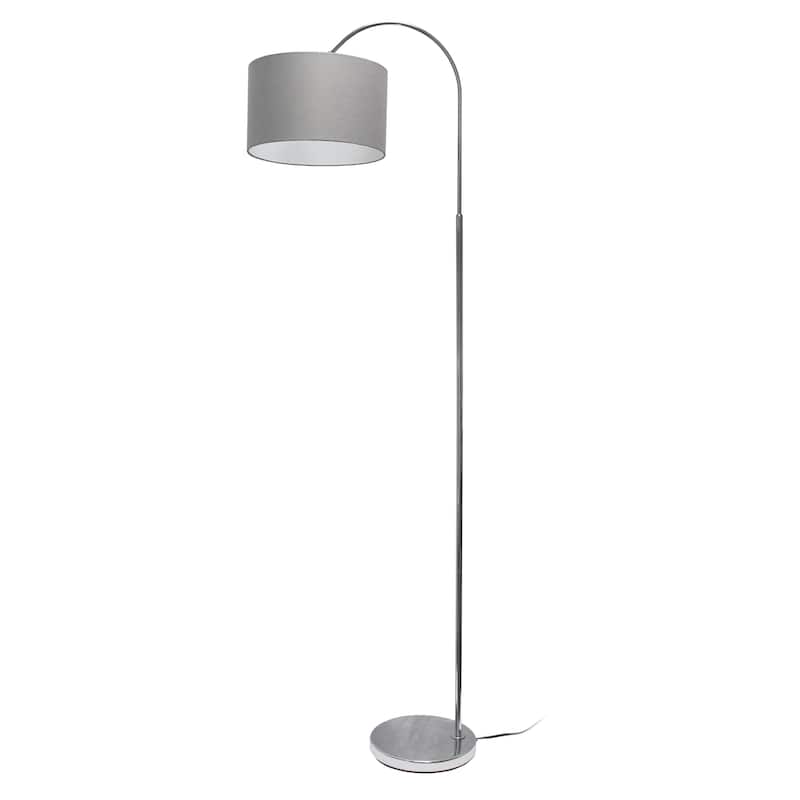 Arched Brushed Nickel Floor Lamp