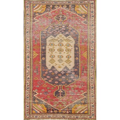 Shiraz Persian Area Rug Handmade Wool Carpet - 3'9" x 6'7"