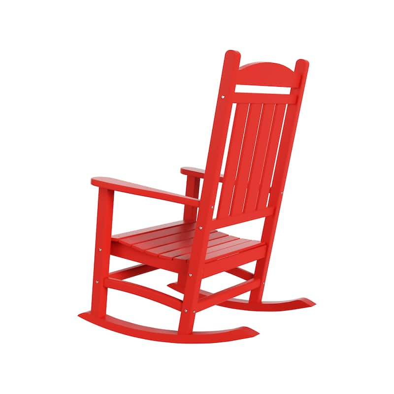 Laguna Hdpe All Weather Outdoor Patio Rocking Chair