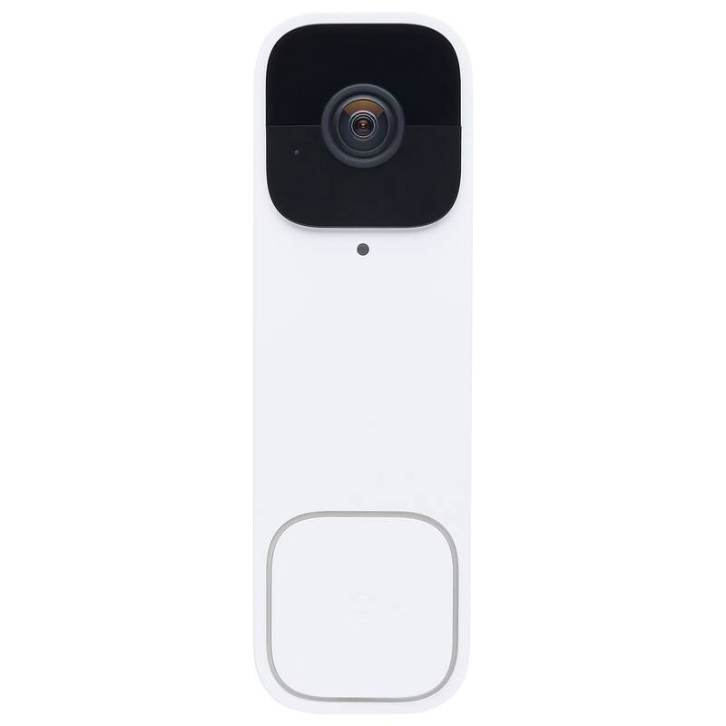 Starfish Smart Doorbell Security Camera Wired White Doorbell With White Chime