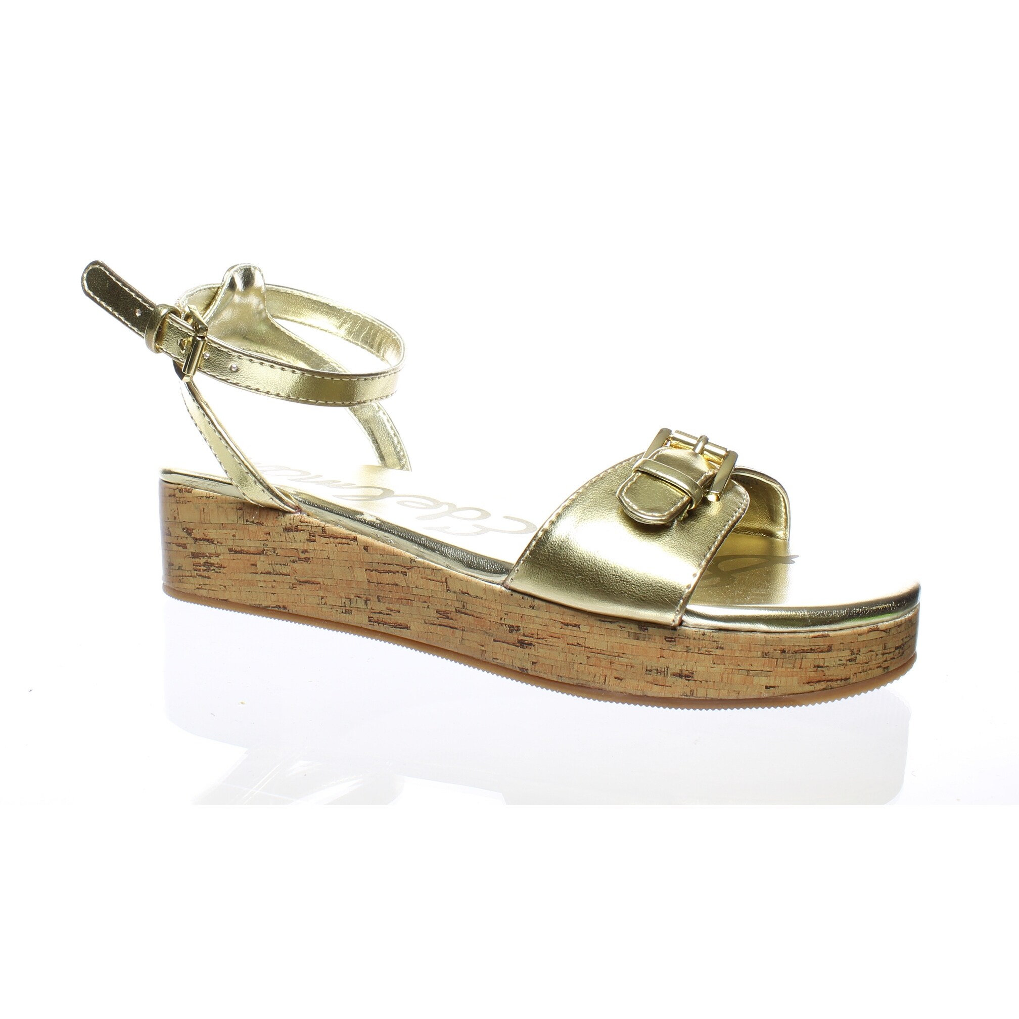 sam edelman gold wedges