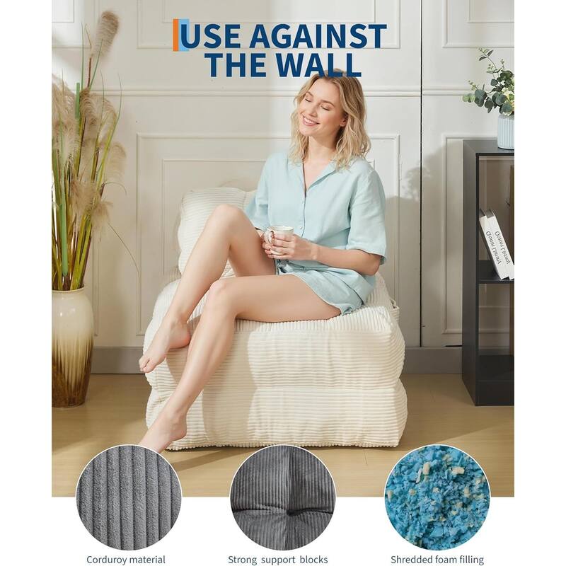 Folding Sofa Bed, Sleeper Chair, with Pillow