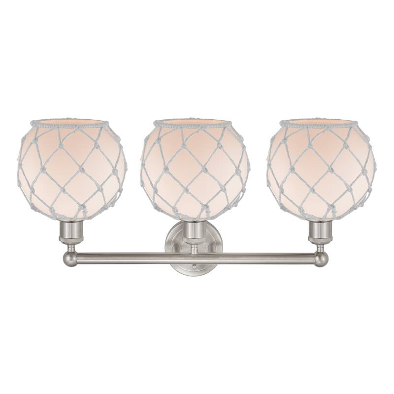 Innovations Lighting Endless Possibilities Edison - Farmhouse Rope - 3 Light 26" Bath Vanity Light