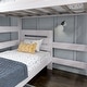 preview thumbnail 3 of 12, Max and Lily Farmhouse Twin over Twin L-Shaped Bunk Bed