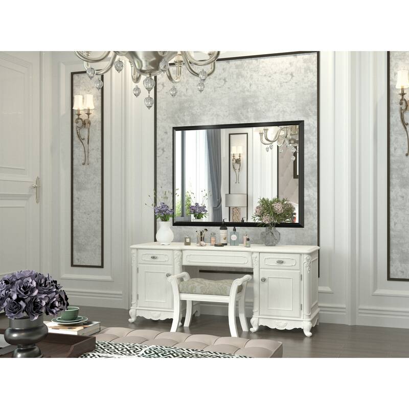 Bathroom Mirrors Wall Mounted Rectangle Vanity Cosmetic Makeup Mirror