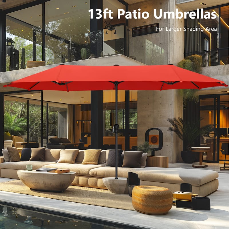 8-Piece Metal E-coating Patio Dining Set with Patio Umbrella