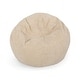 preview thumbnail 10 of 23, Kenli Modern Corduroy Polyester Bean Bag Chair by Christopher Knight Home