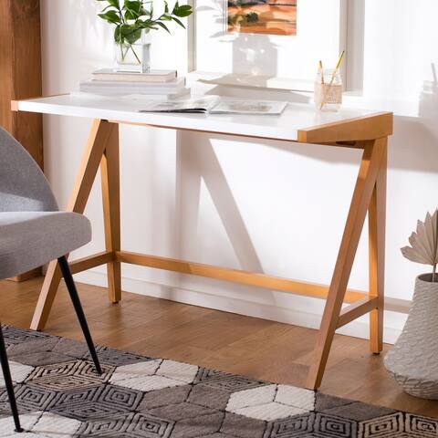 SAFAVIEH Ripley Mahogany Wood Writing Desk