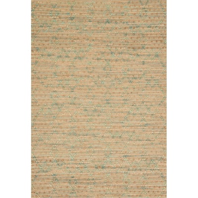 Alexander Home Ember Geometric Hand-Woven Jute Rug