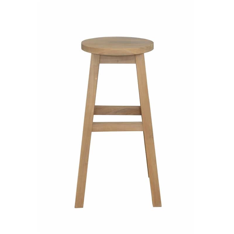 Alpine Teak Outdoor Counter Stool - N/A