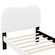 preview thumbnail 39 of 39, Cozy and Durable Upholstered Platform Bed with Wood Supporting Feet