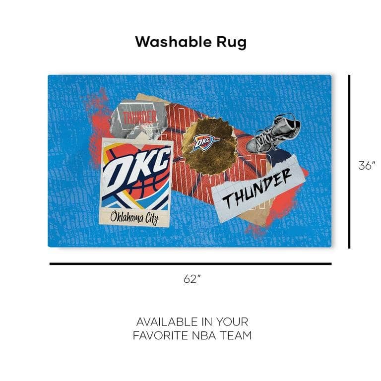 NBA Display Washable Rug