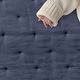 preview thumbnail 3 of 3, Cloud Muslin Navy/White 5pc Bedding Set - Levtex Baby